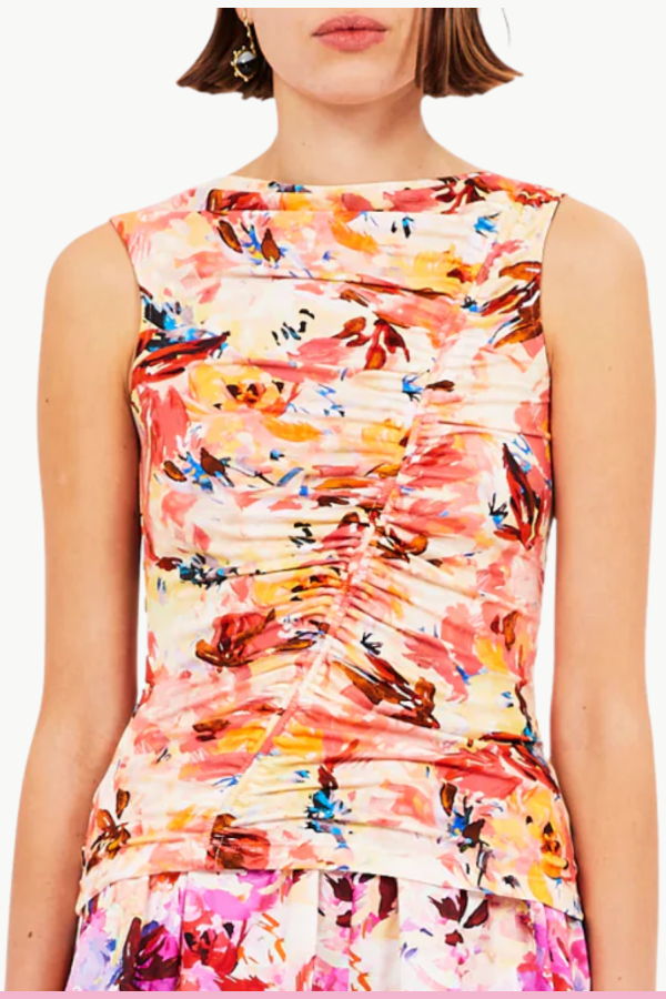 Ulla Johnson Medea Top - Snapdragon