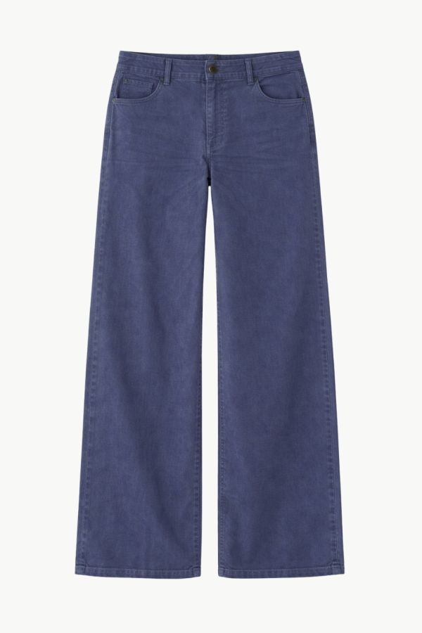 Nili Lotan Megan Pant - Vintage Washed French Navy