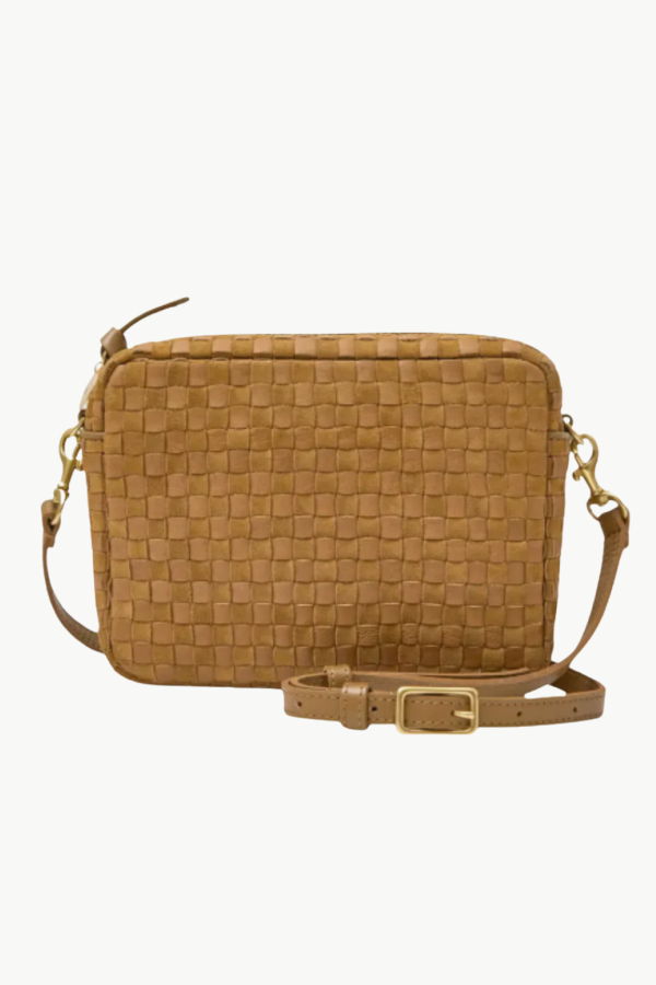 Clare V. Midi Sac Leather/Suede Handbag - Sequoia
