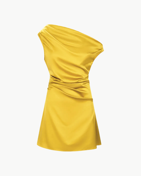 Staud Mini Vincent Dress - white | Garmentory