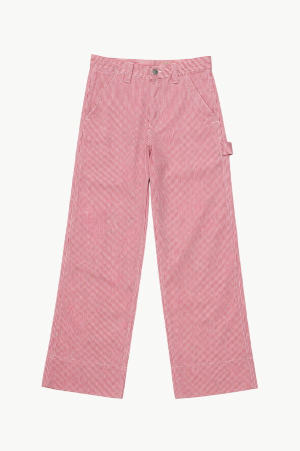 DENIMIST Payden Relaxed Carpenter Pant - Red Railroad Stripe
