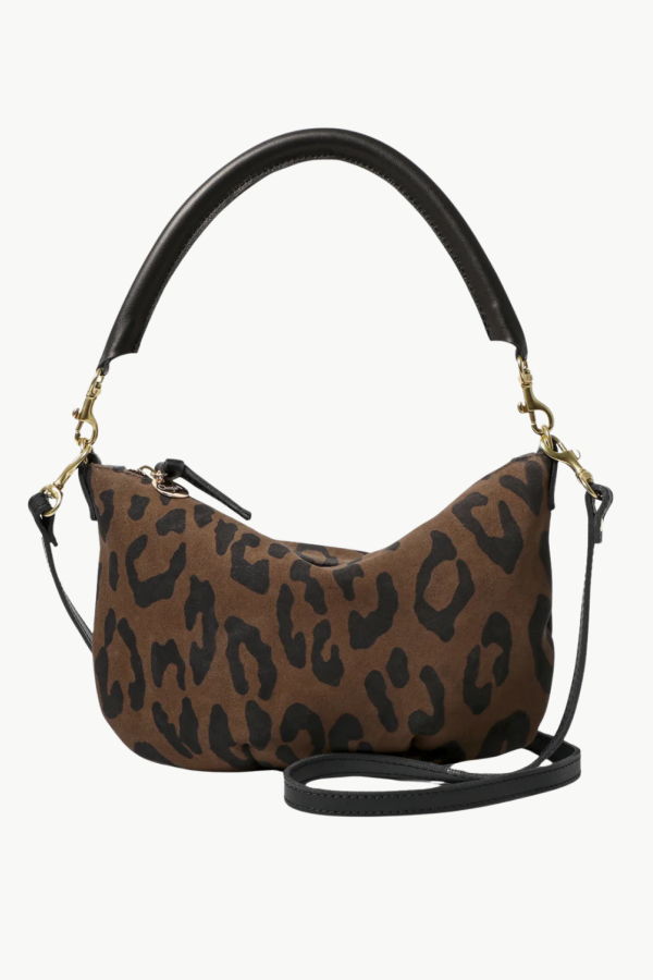 Clare V. Petit Moyen Messenger Bag - Cocoa Pablo Cat