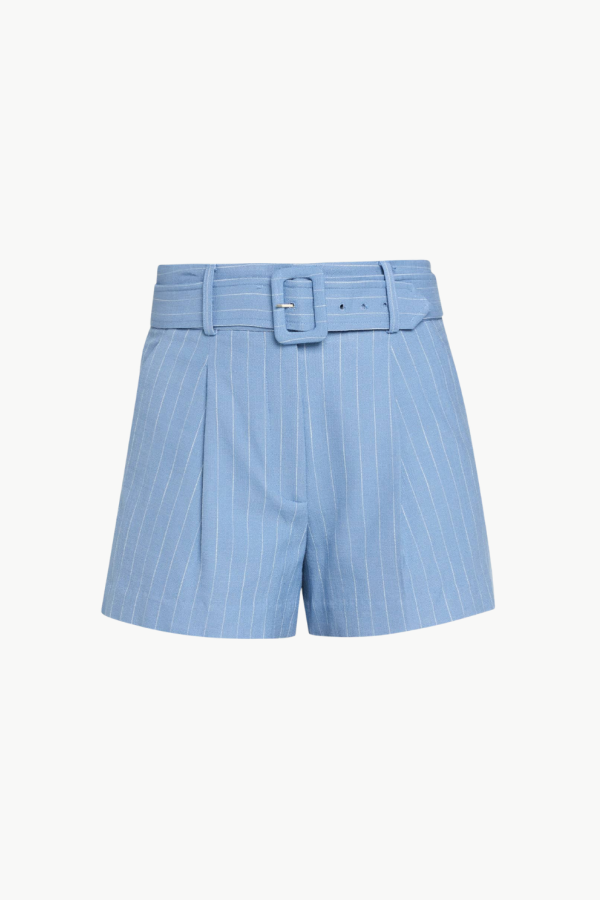 Veronica Beard Piper Short - Blue Jay/Dove White
