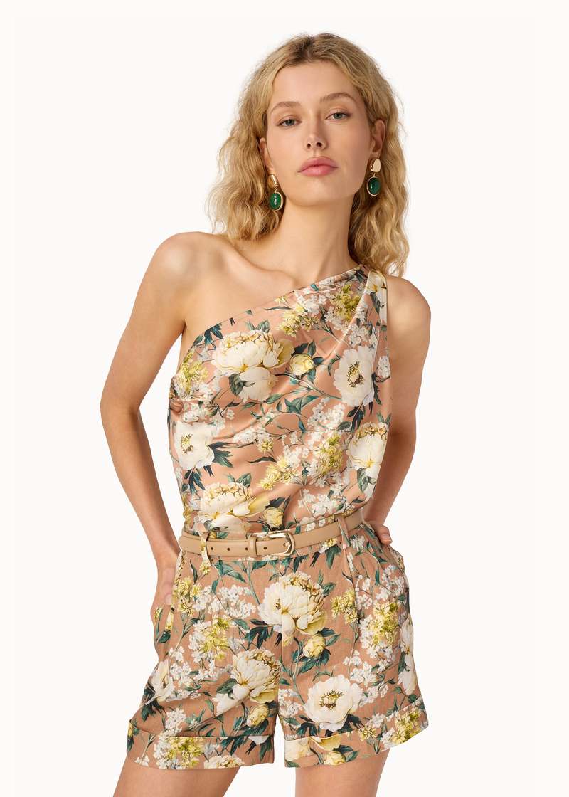 Cami NYC Ravi Linen Short - Morning Flourish