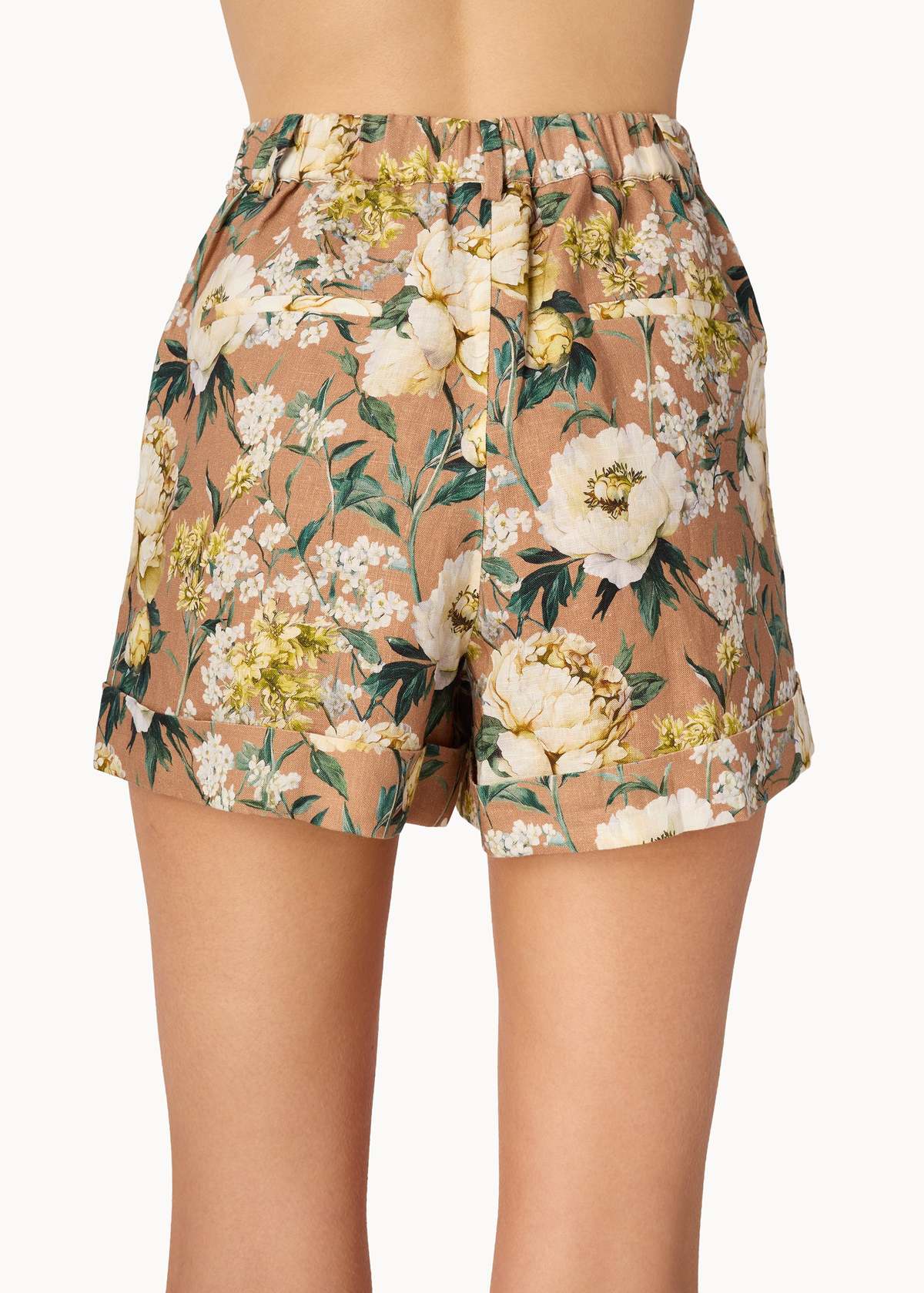 Cami NYC Ravi Linen Short - Morning Flourish - Image 7 of 7