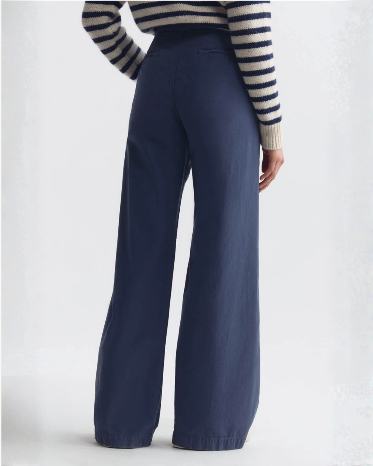 Nili Lotan Reed Pant - French Navy - Image 4 of 4