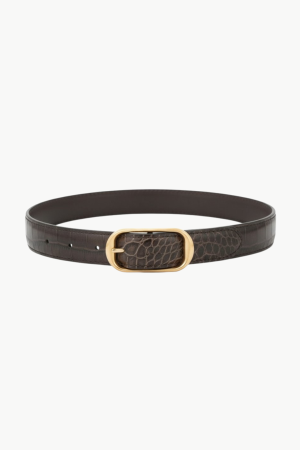Nili Lotan Reine Belt - Espresso