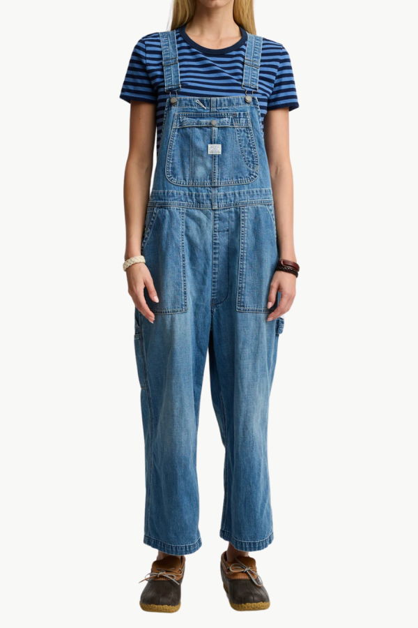DENIMIST Relaxed Overall - Galton Indigo