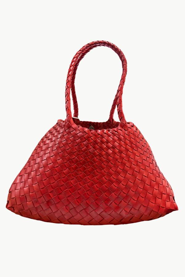 Dragon Diffusion Santa Croce Big Handbag - Poppy Red