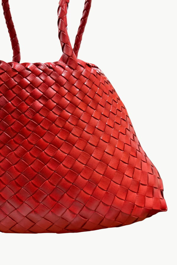 Dragon Diffusion Santa Croce Big Handbag - Poppy Red