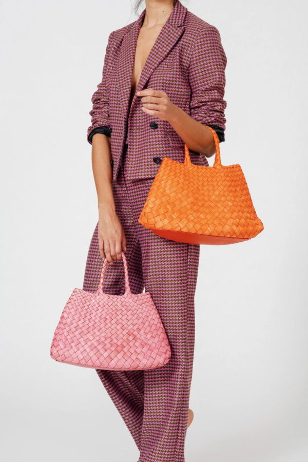 Dragon Diffusion Santa Croce Small Handbag - Strawberry
