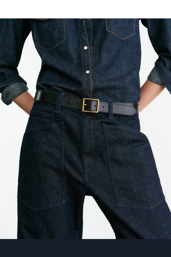 Nili Lotan Shon Jean - Indigo Rinse
