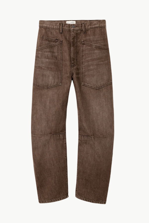 Nili Lotan Shon Jean - Vintage Brown Wash