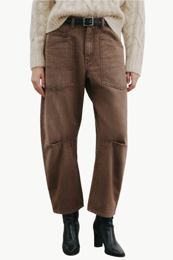 Nili Lotan Shon Jean - Vintage Brown Wash