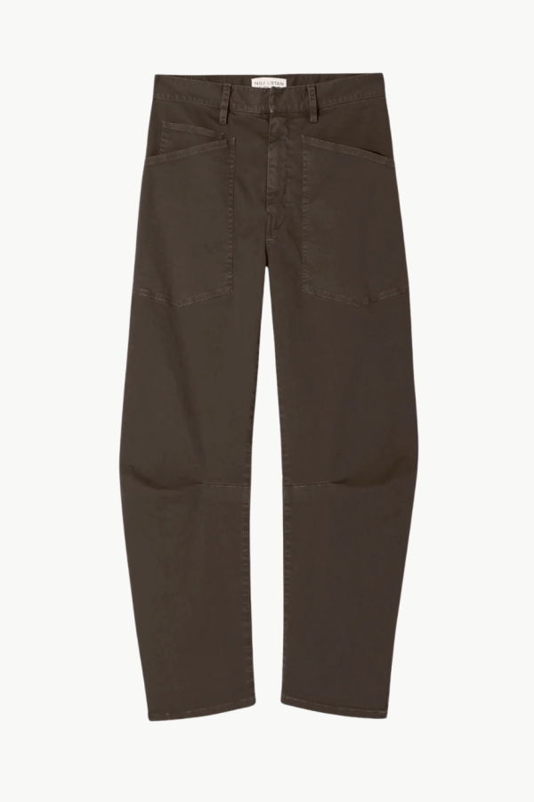 Nili Lotan Shon Pant - Chocolate Brown