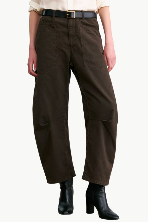 Nili Lotan Shon Pant - Chocolate Brown