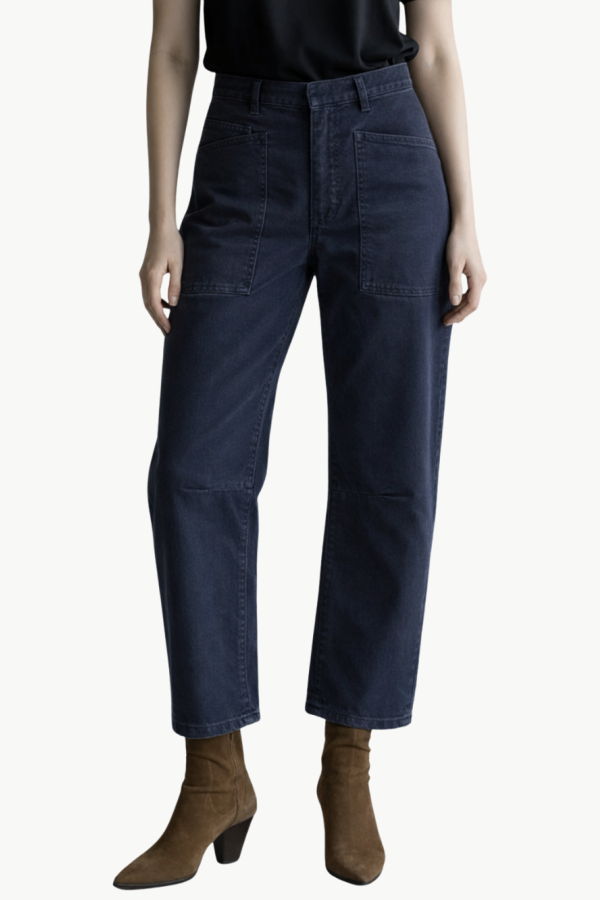 Nili Lotan Shon Pant - Vintage Washed French Navy