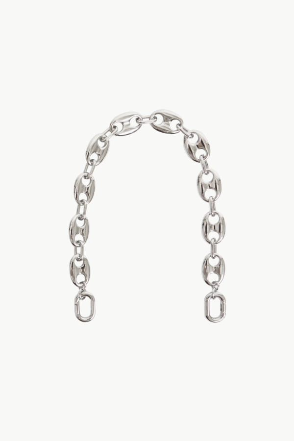 Clare V. Shortie Strap - Silver