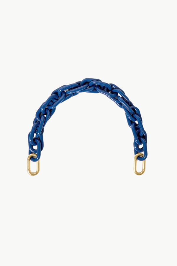 Clare V. Shortie Strap Bag Strap - French Blue Resin