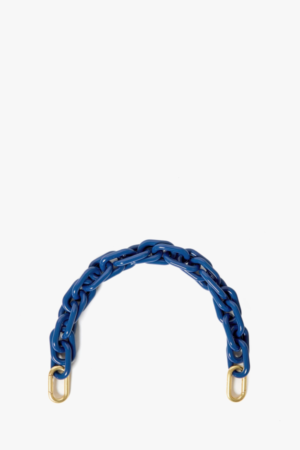 Clare V. Shortie Strap Bag Strap - French Blue Resin