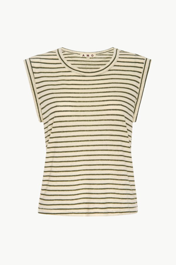 amo denim Sleeveless Love Tee - Reseda Multi