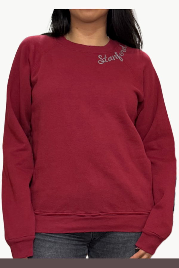 I Stole My Boyfriend's Shirt Stanford Sweatshirt - Maroon