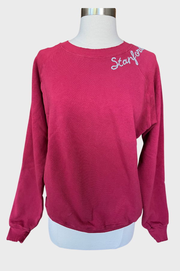 I Stole My Boyfriend's Shirt Stanford Sweatshirt - Maroon
