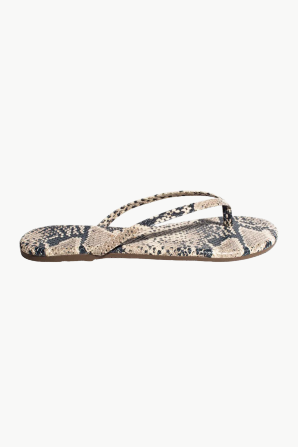 TKEES Studio Exotic Flip-Flops - Sandsnake
