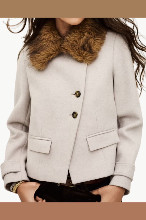 Ba&sh Terry Coat - Ecru