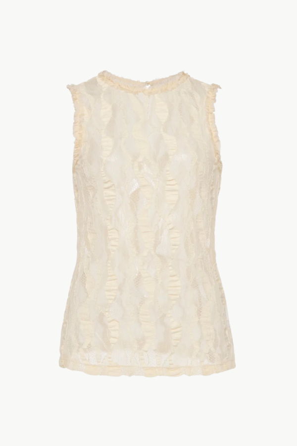 Ulla Johnson Theodora Sleeveless Tank - Cowrie