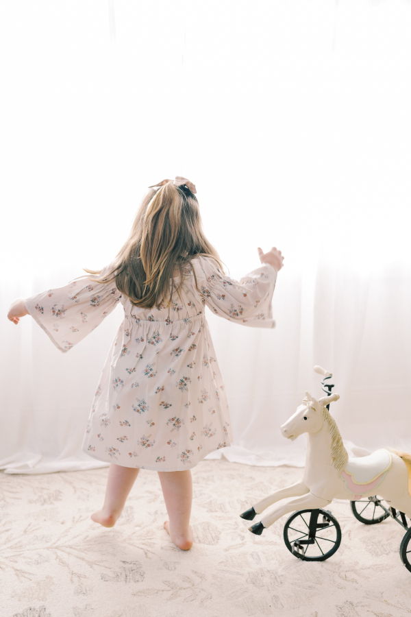 Kids Piper&Cloth Kennedi Dress - Wildflower Whisper