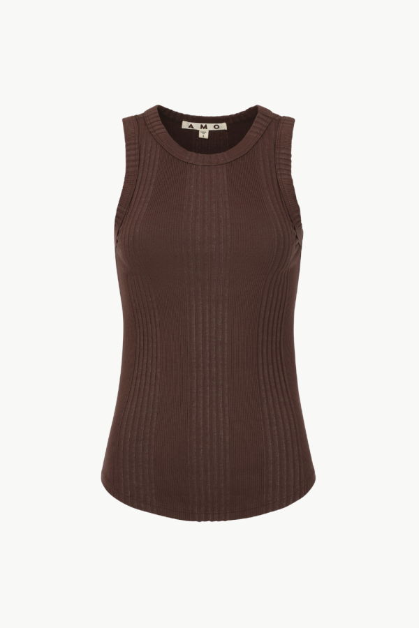 amo denim Vera Tank - Bittersweet