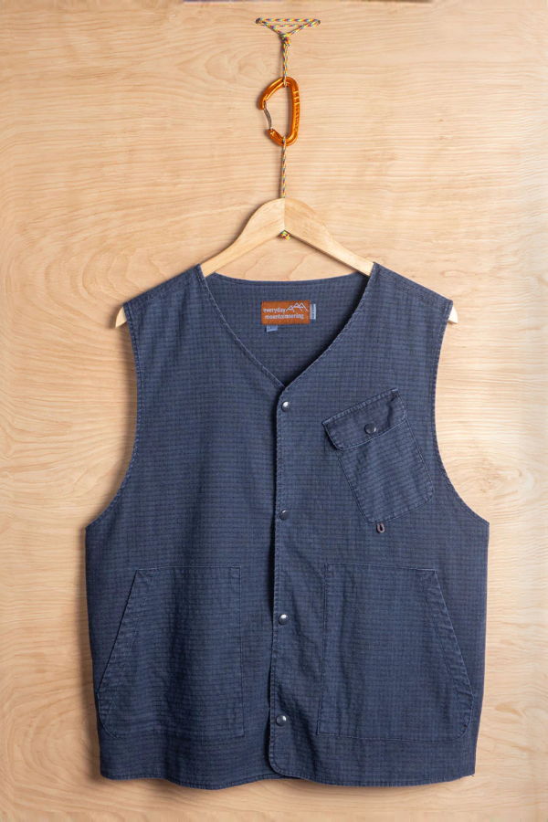 Everyday Mountaineering Hemp Tech Vest - Navy