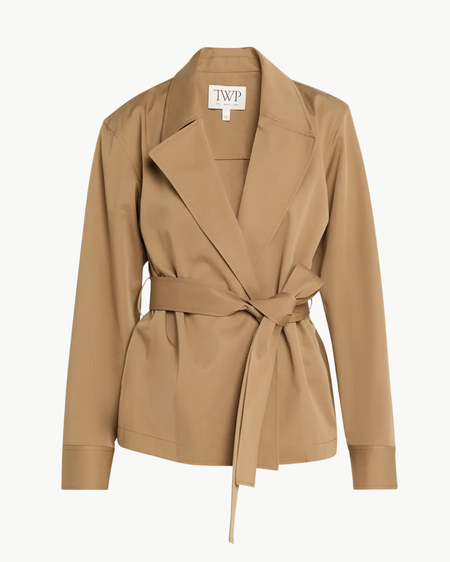 Cristaseya Cotton-Linen Oversized Trench | Garmentory