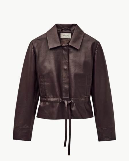 Bode Suede Rickrack Workshirt - Green | Garmentory