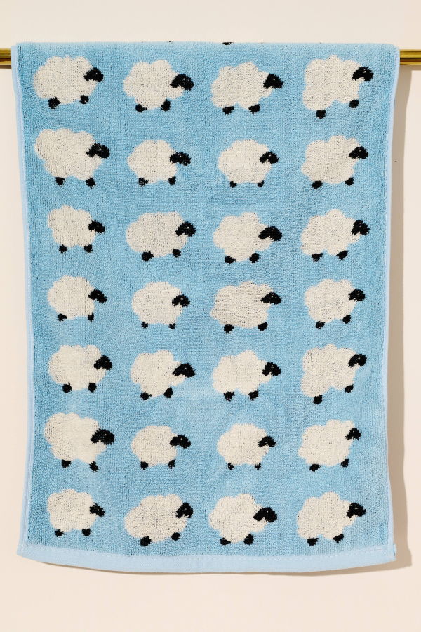 One & Only Paper Sheep Cotton Terry Towel