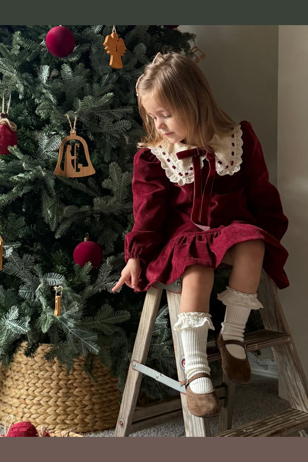 Piper&Cloth Ophelia Dress - Mulberry