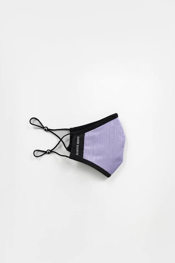 Marine Serre Branded Daily Mask - Lilac Moire