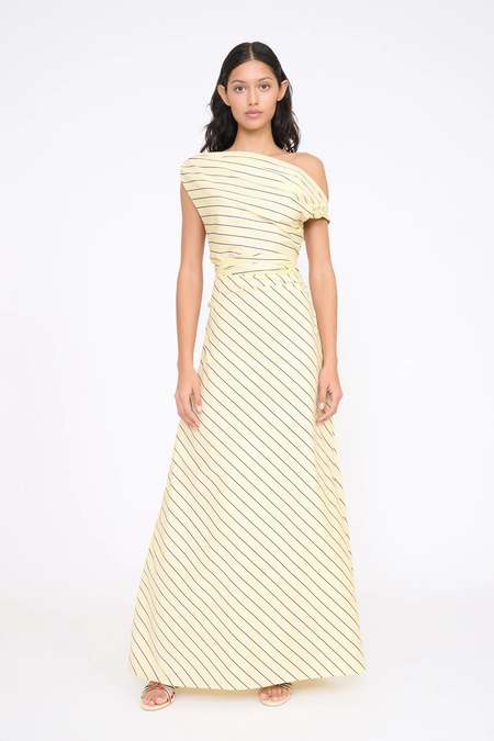 long ivory dress with sleeves Avery Long Sleeve Maxi Dress / Ivory | MESHKI