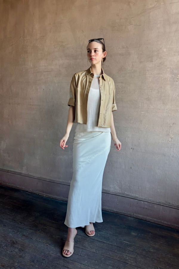TWP My Endless Love Skirt - Bone