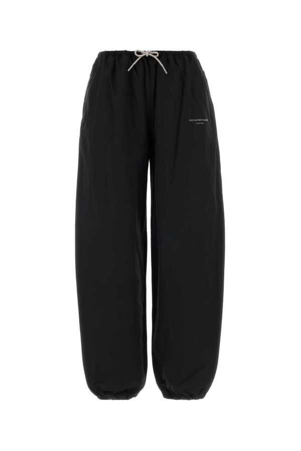 ALEXANDER WANG Tech Jersey Joggers - Black