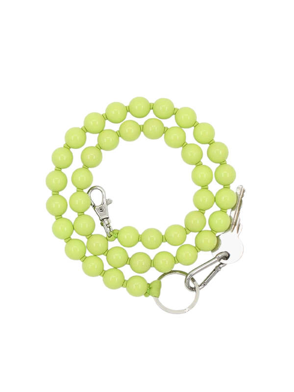 Ina Seifart Big Perlen Long Keychain - Lime Ina Seifart Big Perlen Long Keychain - Lime