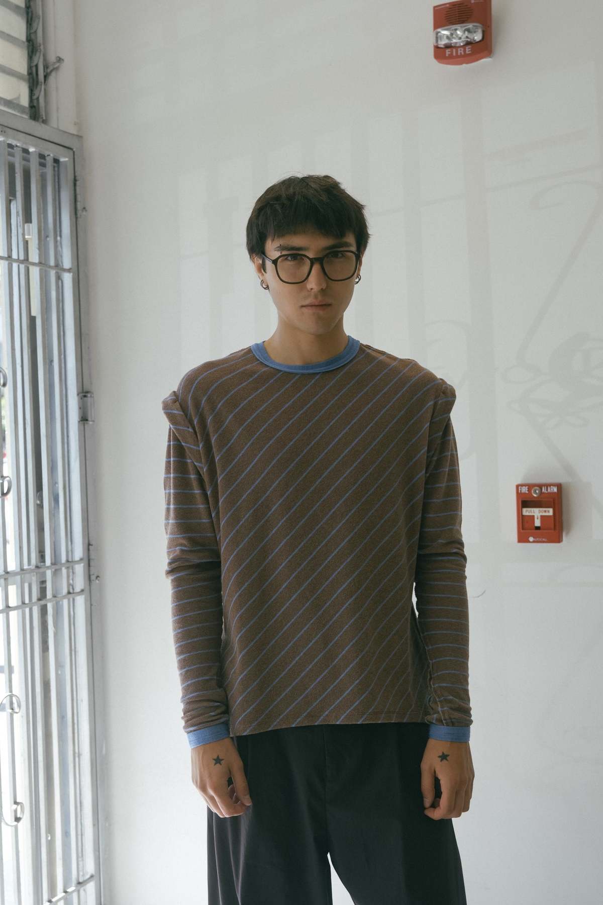 Talia Byre Terry Towel Crew Neck LS Shirt - Image 2 of 5