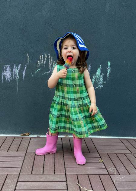 Kids Soor Ploom Clementine Dress - Cloud | Garmentory Kids Soor Ploom Clementine Dress - Cloud | Garmentory