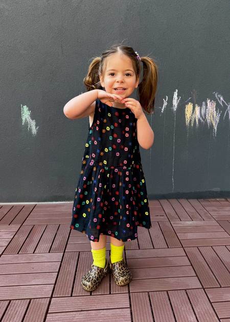 Kids Soor Ploom Clementine Dress - Cloud | Garmentory