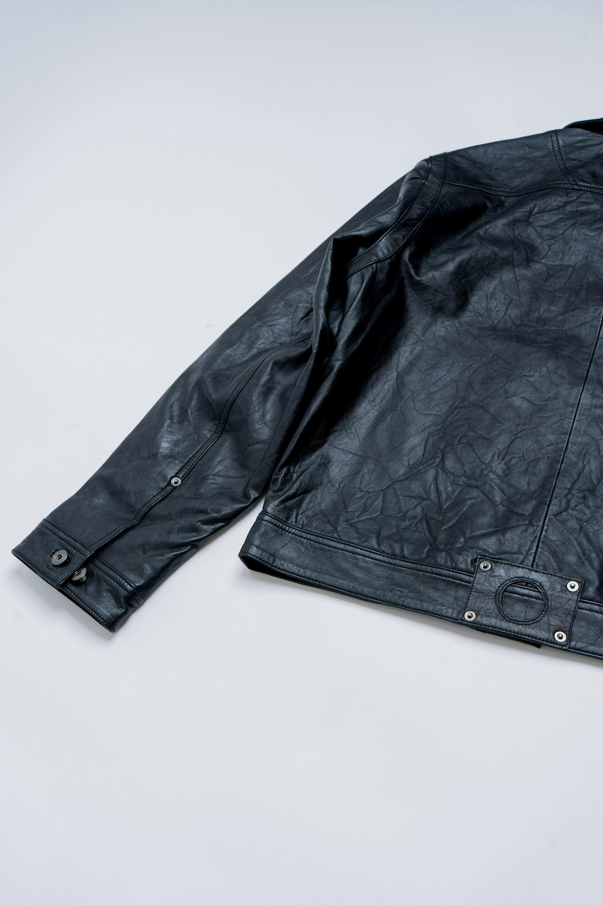 Out Of Office Type-0 Lambskin Leather Jacket - Image 4 of 8