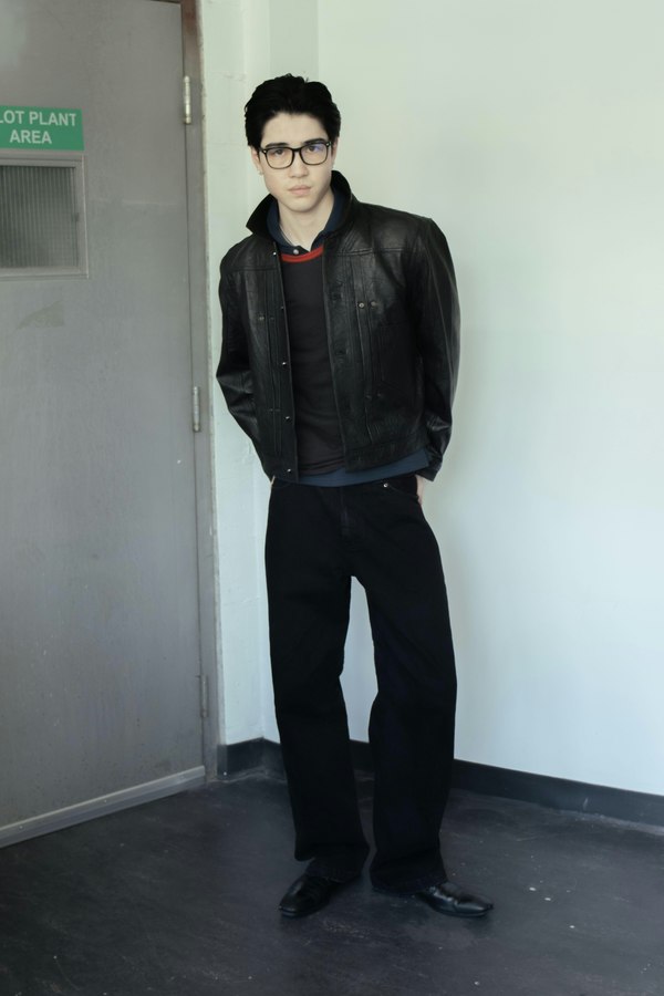 Out Of Office Type-0 Lambskin Leather Jacket
