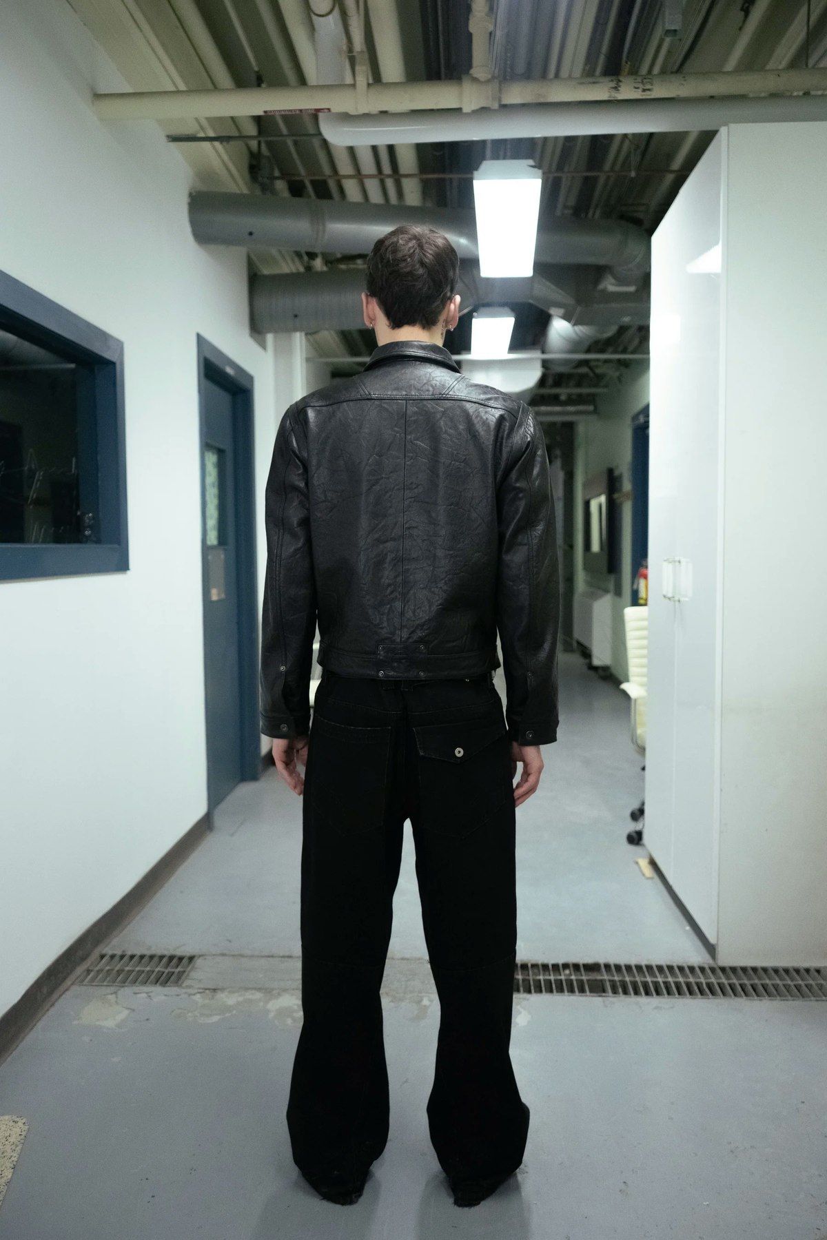 Out Of Office Type-0 Lambskin Leather Jacket - Image 8 of 8
