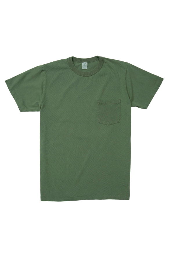 Velva Sheen Pigment Dyed Crew Pocket Tee