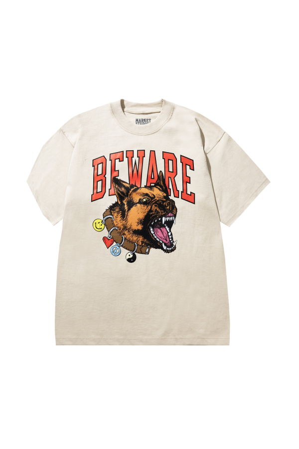 MARKET Smiley Beware My Collar T-Shirt